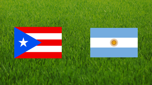 Puerto Rico vs. Argentina Puerto Rico vs. Argentina