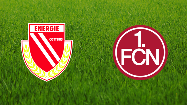 Energie Cottbus vs. 1. FC Nürnberg